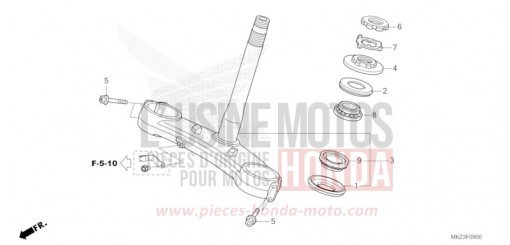 TIGE DE DIRECTION CBR600R3R de 2024